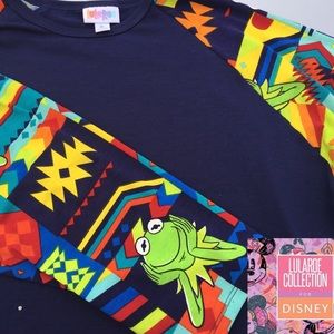 LuLaRoe Disney Kermit LS Shirt